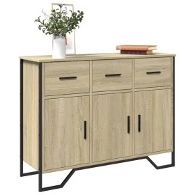 Ingenieurholz-Sideboard Eiche Sonoma 97x32,5x74,5 cm von , Sideboards - Ref: Foro24-848560, Preis: 121,61 €, Rabatt: %