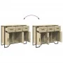 Ingenieurholz-Sideboard Eiche Sonoma 97x32,5x74,5 cm von , Sideboards - Ref: Foro24-848560, Preis: 121,58 €, Rabatt: %