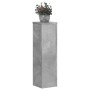 Soportes de plantas 2 uds madera gris hormigón 17x17x60 cm by , Pot stands - Ref: Foro24-852936, Price: 37,74 €, Discount: %