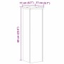Pflanzenständer 2 Stück Eichenholz Artisian 17x17x60 cm von , Topfständer - Ref: Foro24-852941, Preis: 41,04 €, Rabatt: %