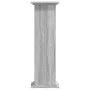 Soportes de plantas madera ingeniería gris Sonoma 33x33x100cm by , Pot stands - Ref: Foro24-852983, Price: 58,72 €, Discount: %