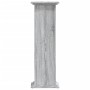 Soportes de plantas madera ingeniería gris Sonoma 33x33x100cm by , Pot stands - Ref: Foro24-852983, Price: 53,22 €, Discount: %