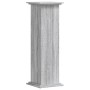 Soportes de plantas madera ingeniería gris Sonoma 33x33x100cm by , Pot stands - Ref: Foro24-852983, Price: 53,22 €, Discount: %
