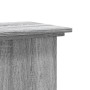 Soportes de plantas madera ingeniería gris Sonoma 33x33x100cm by , Pot stands - Ref: Foro24-852983, Price: 53,22 €, Discount: %