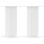 Soportes de plantas 2 uds madera ingeniería blanco 30x30x60 cm de , Soportes para macetas - Ref: Foro24-3307855, Precio: 53,03 €