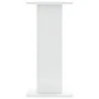 Soportes de plantas 2 uds madera ingeniería blanco 30x30x60 cm de , Soportes para macetas - Ref: Foro24-3307855, Precio: 61,2...