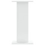 Soportes de plantas 2 uds madera ingeniería blanco 30x30x60 cm de , Soportes para macetas - Ref: Foro24-3307855, Precio: 61,4...