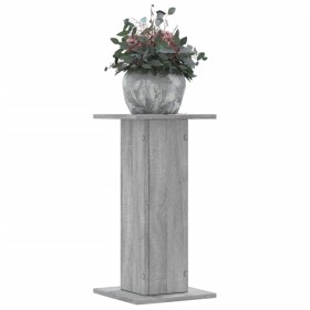 Pflanzenständer 2 Stück in Sonoma-Grau aus Holz, 30x30x60 cm. von , Topfständer - Ref: Foro24-3307860, Preis: 50,80 €, Rabatt: %