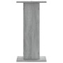 Pflanzenständer 2 Stück in Sonoma-Grau aus Holz, 30x30x60 cm. von , Topfständer - Ref: Foro24-3307860, Preis: 50,80 €, Rabatt: %