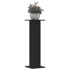 Soportes de plantas 2 uds madera ingeniería negro 30x30x95 cm by , Pot stands - Ref: Foro24-3307874, Price: 82,70 €, Discount: %