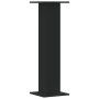 Soportes de plantas 2 uds madera ingeniería negro 30x30x95 cm de , Soportes para macetas - Ref: Foro24-3307874, Precio: 84,03...