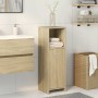 Armario de baño madera contrachapada color roble 30x30x95 cm by , Bathroom furniture - Ref: Foro24-849601, Price: 39,82 €, Di...