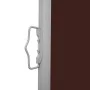 Toldo lateral retráctil para patio marrón 140x600 cm by vidaXL, Umbrellas - Ref: Foro24-313374, Price: 87,20 €, Discount: %