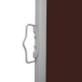 Toldo lateral retráctil para patio marrón 140x600 cm by vidaXL, Umbrellas - Ref: Foro24-313374, Price: 88,80 €, Discount: %