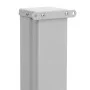 Toldo lateral retráctil para patio marrón 140x600 cm by vidaXL, Umbrellas - Ref: Foro24-313374, Price: 87,20 €, Discount: %