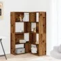 Estantería de esquina 4 niveles madera envejecida 85x85x140 cm by , Bookcases and shelves - Ref: Foro24-3307817, Price: 170,1...