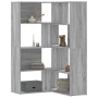 Estantería de esquina 4 niveles madera gris Sonoma 85x85x140 cm von , Bücherregale und Regale - Ref: Foro24-3307815, Preis: 1...