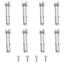 Toldo lateral retráctil para patio marrón 140x600 cm by vidaXL, Umbrellas - Ref: Foro24-313374, Price: 87,20 €, Discount: %