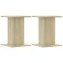 Soportes para plantas 2 uds madera roble Sonoma 30x30x40 cm de , Soportes para macetas - Ref: Foro24-3307848, Precio: 47,57 €...