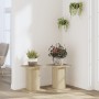 Soportes para plantas 2 uds madera roble Sonoma 30x30x40 cm von , Topfständer - Ref: Foro24-3307848, Preis: 43,29 €, Rabatt: %