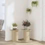 Soportes para plantas 2 uds madera roble Sonoma 30x30x40 cm de , Soportes para macetas - Ref: Foro24-3307848, Precio: 47,57 €...