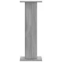 Soportes de plantas 2 uds madera gris Sonoma 30x30x80 cm by , Pot stands - Ref: Foro24-3307869, Price: 60,37 €, Discount: %