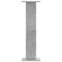 Soportes para plantas 2 uds madera gris hormigón 30x30x95 cm by , Pot stands - Ref: Foro24-3307876, Price: 69,05 €, Discount: %