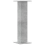 Soportes para plantas 2 uds madera gris hormigón 30x30x95 cm by , Pot stands - Ref: Foro24-3307876, Price: 69,05 €, Discount: %