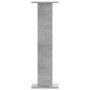 Soportes para plantas 2 uds madera gris hormigón 30x30x95 cm by , Pot stands - Ref: Foro24-3307876, Price: 69,05 €, Discount: %