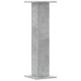 Soportes para plantas 2 uds madera gris hormigón 30x30x95 cm by , Pot stands - Ref: Foro24-3307876, Price: 69,05 €, Discount: %