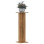Soportes para plantas 2 uds madera roble artisian 30x30x95 cm von , Topfständer - Ref: Foro24-3307881, Preis: 80,17 €, Rabatt: %