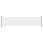 Retractable cream side awning for patio 600x160 cm by vidaXL, Umbrellas - Ref: Foro24-313376, Price: 96,42 €, Discount: %