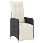 Mesita y sillas jardín 5 pzas y cojines ratán sintético negro by , Garden sets - Ref: Foro24-3277137, Price: 614,86 €, Discou...
