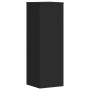 Soportes de plantas 2 uds madera ingeniería negro 33x33x100 cm de , Soportes para macetas - Ref: Foro24-3307883, Precio: 126,...