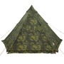 Tienda campaña familiar tipi 6 personas impermeable camuflaje by , tents - Ref: Foro24-4009444, Price: 160,77 €, Discount: %