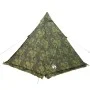 Tienda campaña familiar tipi 6 personas impermeable camuflaje de , Tiendas de campaña - Ref: Foro24-4009444, Precio: 166,56 €...