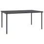 Garden dining table in anthracite grey steel, 150x90x74 cm. by vidaXL, Garden tables - Ref: Foro24-313087, Price: 199,63 €, D...