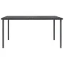 Garden dining table in anthracite grey steel, 150x90x74 cm. by vidaXL, Garden tables - Ref: Foro24-313087, Price: 199,63 €, D...