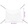 Rechteckige Heunetze 2 Stück PP weiß 90x60 cm von , Futter- und Tränken für Nutztiere - Ref: Foro24-4012310, Preis: 16,07 €, ...