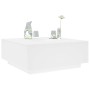 Mesa de centro madera de ingeniería blanca 100x100x40 cm by , Coffee table - Ref: Foro24-3284049, Price: 156,17 €, Discount: %
