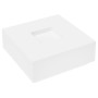 Mesa de centro madera de ingeniería blanca 100x100x40 cm by , Coffee table - Ref: Foro24-3284049, Price: 156,17 €, Discount: %