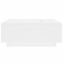 Mesa de centro madera de ingeniería blanca 100x100x40 cm by , Coffee table - Ref: Foro24-3284049, Price: 156,17 €, Discount: %
