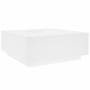 Mesa de centro madera de ingeniería blanca 100x100x40 cm by , Coffee table - Ref: Foro24-3284049, Price: 156,17 €, Discount: %