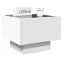 Nachttisch mit LED Infinity weiß 40x40x30 cm von , Nachttische - Ref: Foro24-3284063, Preis: 86,65 €, Rabatt: %