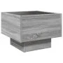 Mesa de centro con Infinity LED gris Sonoma 40x40x30 cm by , Nightstands - Ref: Foro24-3284068, Price: 70,33 €, Discount: %