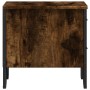 Nachttisch aus geräucherter Eichen-Ingenieurholz 40x41x40 cm. von , Nachttische - Ref: Foro24-848508, Preis: 43,46 €, Rabatt: %