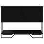Mesa consola madera de ingeniería negra 100x35x74,5 cm by , Side tables - Ref: Foro24-848534, Price: 75,60 €, Discount: %