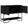 Schwarzer Konsolentisch aus Ingenieurholz 100x35x74,5 cm von , Seitentische - Ref: Foro24-848534, Preis: 74,60 €, Rabatt: %