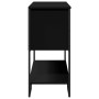 Mesa consola madera de ingeniería negra 100x35x74,5 cm by , Side tables - Ref: Foro24-848534, Price: 75,60 €, Discount: %