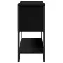 Schwarzer Konsolentisch aus Ingenieurholz 100x35x74,5 cm von , Seitentische - Ref: Foro24-848534, Preis: 74,60 €, Rabatt: %